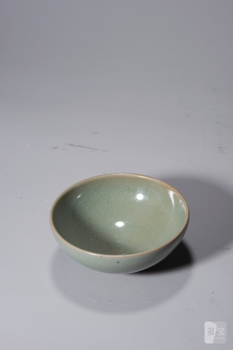 明代 汝州青瓷茶盏 - 图9